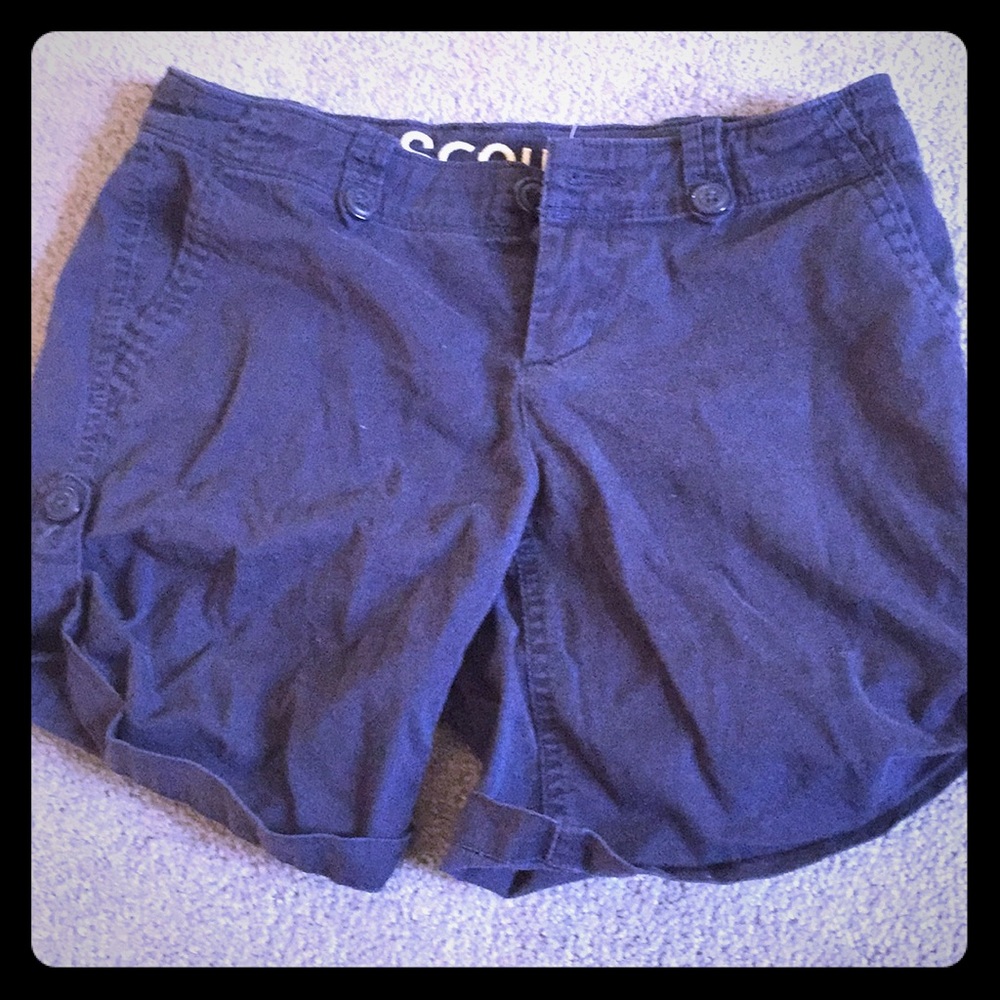 Navy blue shorts